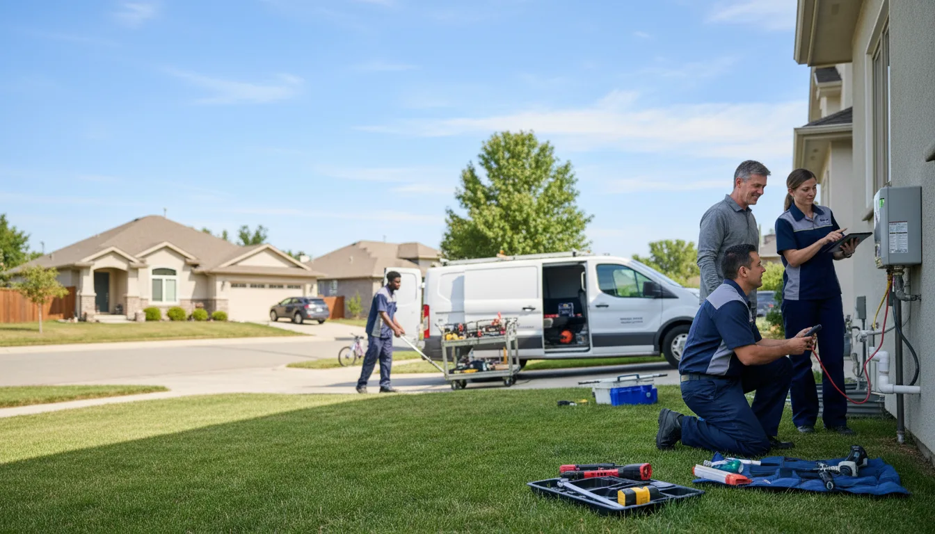 Tankless water heater service in Olmsted Falls, OH
